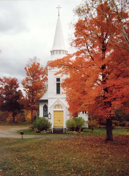 Picture of St. Matthews in the fall.